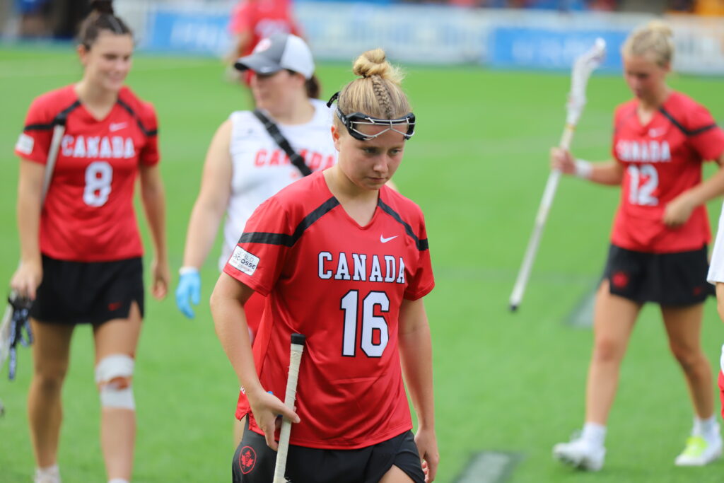 Jillian Mcnaughton at the U20 World Championships in Hong Kong