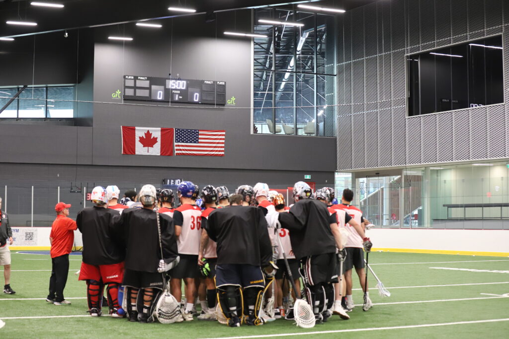 Team Canada practicing at Canada Games Park in St. Catharines Ontario
